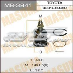 MB3841 Masuma Верхние шаровые опоры