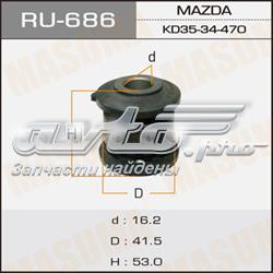 Bloco silencioso dianteiro do braço oscilante inferior para Mazda 3 (BM, BN)