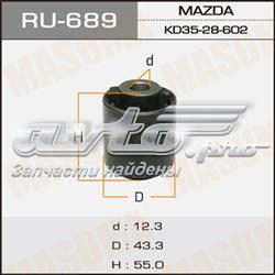 KD3528602 Mazda bloco silencioso do pino de apoio traseiro