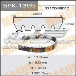 5PK1395 Masuma correia dos conjuntos de transmissão