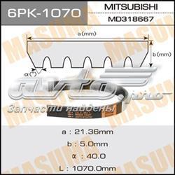 Клиновый ремень Masuma 6PK1070 цена, от 11.09 USD
