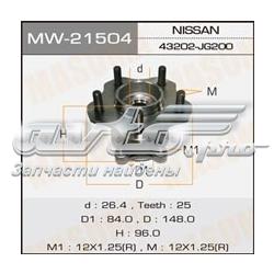 QF00U00134 Quattro Freni cubo traseiro