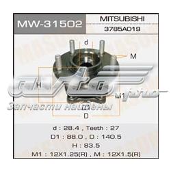 MW31502 Masuma cubo traseiro