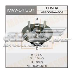 MW51501 Masuma cubo traseiro