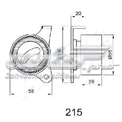 Ролик ГРМ 4502215 ASHIKA