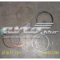 1004100-E00-B1 Great Wall кольца поршневые комплект на мотор, 1-й ремонт (+0,25)