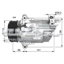 32400 NRF compressor de aparelho de ar condicionado