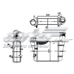 30148A NRF radiador de intercooler