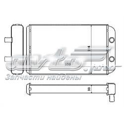 Радіатор опалювача салону 53562 NRF