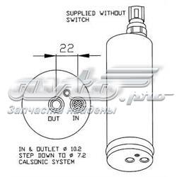 Filtro deshidratador 33181 NRF