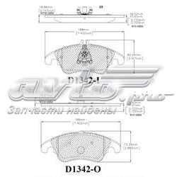 0856923 Beck Arnley sapatas do freio dianteiras de disco