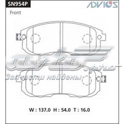 Передние тормозные колодки SN954P Advics