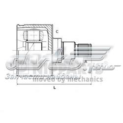 N2830900 Nipparts junta homocinética interna dianteira