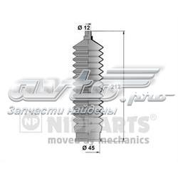 J2840901 Nipparts bota de proteção do mecanismo de direção (de cremalheira)