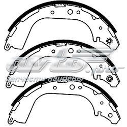 Задние барабанные колодки AKS1189 Akyoto