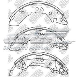 FN11162 Nibk sapatas do freio traseiras de tambor