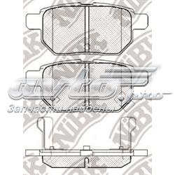 PN1519 Nibk sapatas do freio traseiras de disco