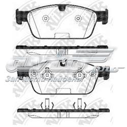 PN31017 Nibk sapatas do freio dianteiras de disco