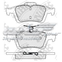Задние тормозные колодки PN2702 Nibk