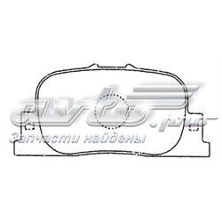 Колодки дисковые  Nibk PN1431 цена, от 11.52 USD