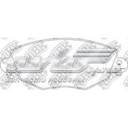 Передние тормозные колодки PN0159 Nibk
