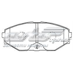 PN2261 Nibk Колодки передние