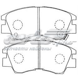 Передние тормозные колодки PN3172 Nibk