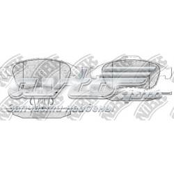 Передние тормозные колодки PN0551 Nibk