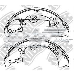 FN0620 Nibk sapatas do freio traseiras de tambor