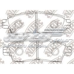 PN4802 Nibk sapatas do freio traseiras de disco