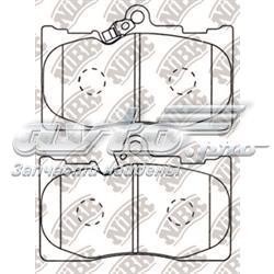 PN1547 Nibk sapatas do freio dianteiras de disco