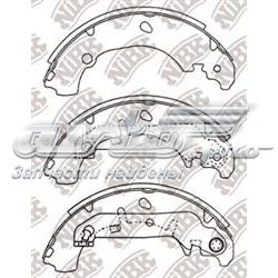 FN3421 Nibk sapatas do freio traseiras de tambor