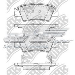 Задние тормозные колодки PN0538 Nibk