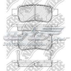 PN8810 Nibk sapatas do freio traseiras de disco