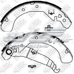FN0599 Nibk sapatas do freio traseiras de tambor