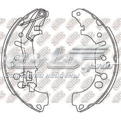 FN0624 Nibk sapatas do freio traseiras de tambor