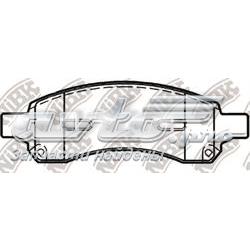 Тормозные колодки Kashiyama D20105MH