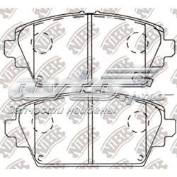 PN8106 Nibk sapatas do freio dianteiras de disco