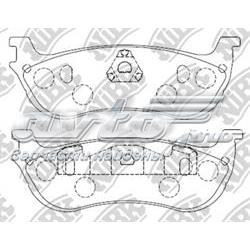 PN0080 Nibk sapatas do freio traseiras de disco