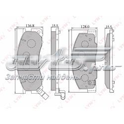 Передние тормозные колодки 0446528360000 Daihatsu