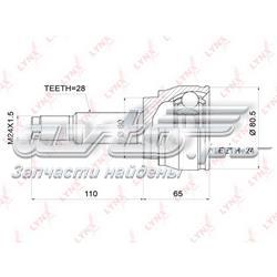 CO3762 Lynxauto junta homocinética externa dianteira