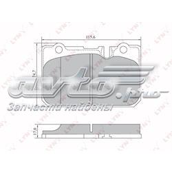 BD7567 Lynxauto sapatas do freio dianteiras de disco