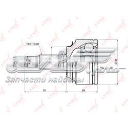 CO3649 Lynxauto junta homocinética externa dianteira