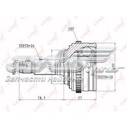 CO3408A Lynxauto junta homocinética externa dianteira