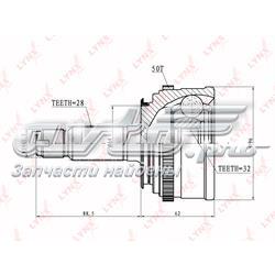 CO3446A Lynxauto junta homocinética externa dianteira