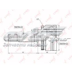 CO5515A Lynxauto junta homocinética externa dianteira