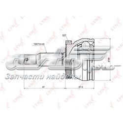 Граната колесная Lynxauto CO3695A цена, от 42.52 USD