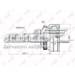CO5901A Lynxauto junta homocinética externa dianteira