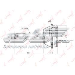 CO3668A Lynxauto junta homocinética externa dianteira