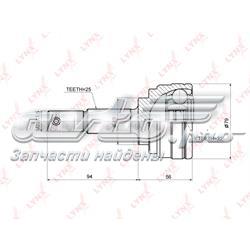 CO3678 Lynxauto junta homocinética externa dianteira